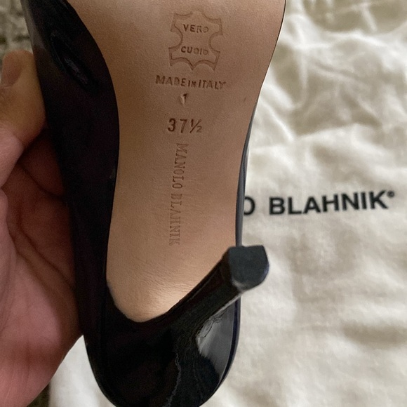 Manolo Blahnik pump open toe with crystal size 37.5 - Picture 9 of 12